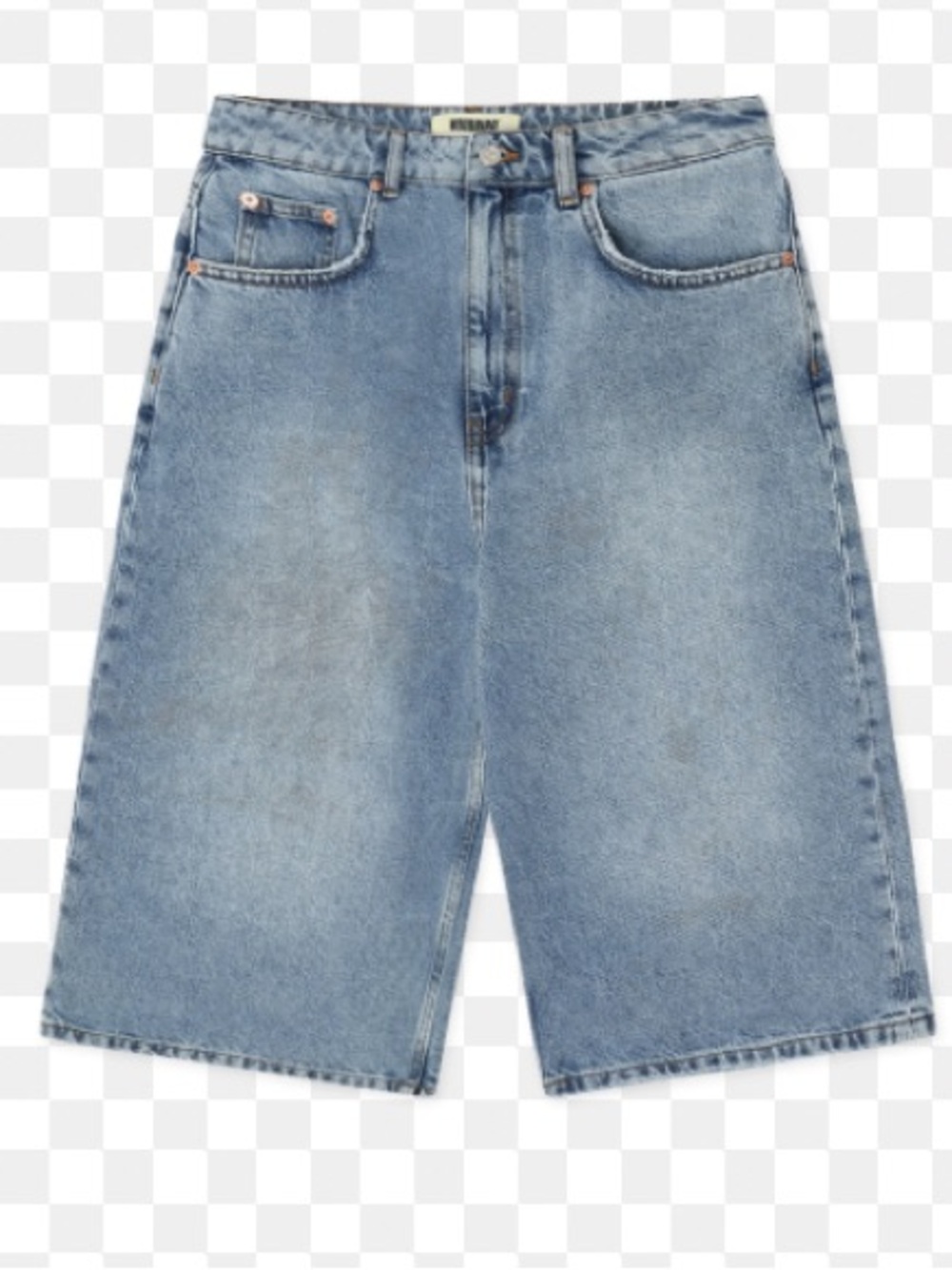 Woodbird WBSham Bermuda Shorts in‎ Light Blue Denim 27